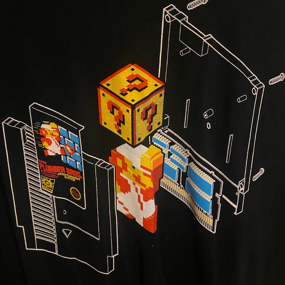 Super Mario NES T-shirt